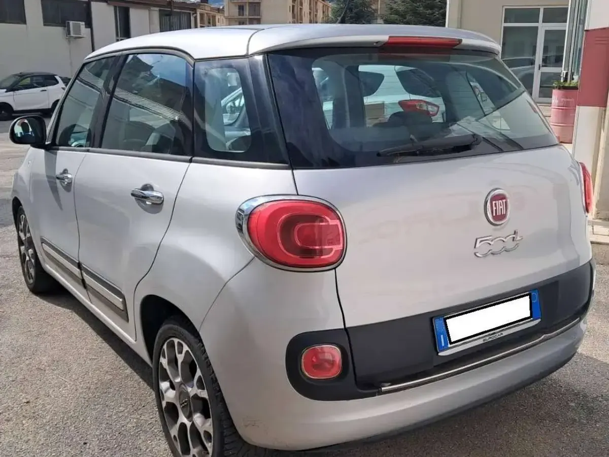 Usata Fiat 500L Lounge 84 CV (61 kW) 2013 Argento Monovolume