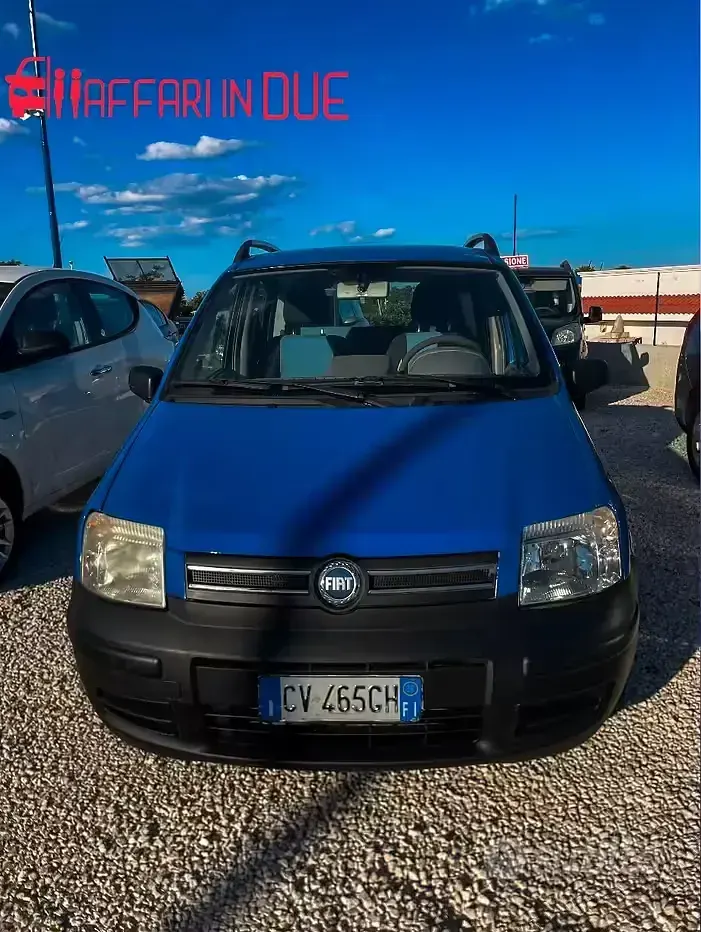 Usata Fiat Panda Active 54 CV (39 kW) 2005 Blu Utilitaria