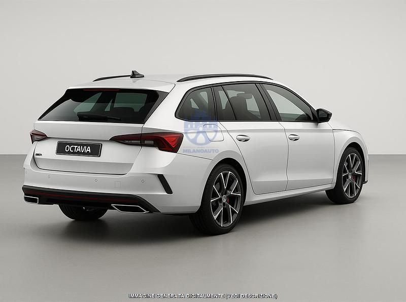 Usata Skoda Octavia RS 245 CV (180 kW) 2022 Bianco Station wagon