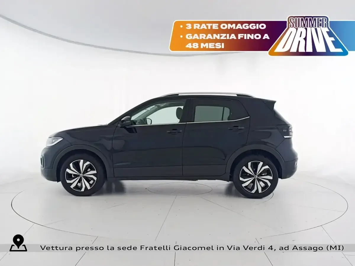 Usata VW T-Cross Advance 110 CV (80 kW) 2023 Deep black perlato SUV