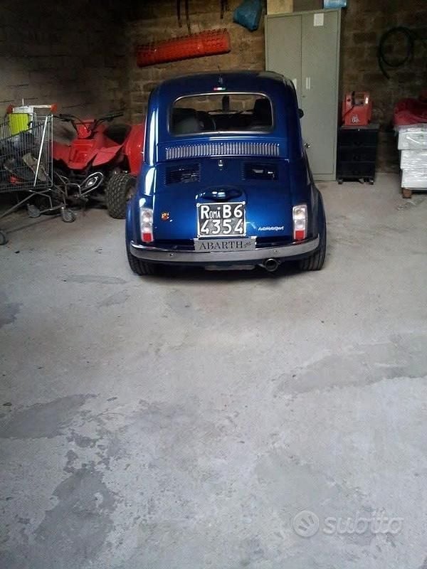 Usata Fiat 500 1960 Blu Utilitaria