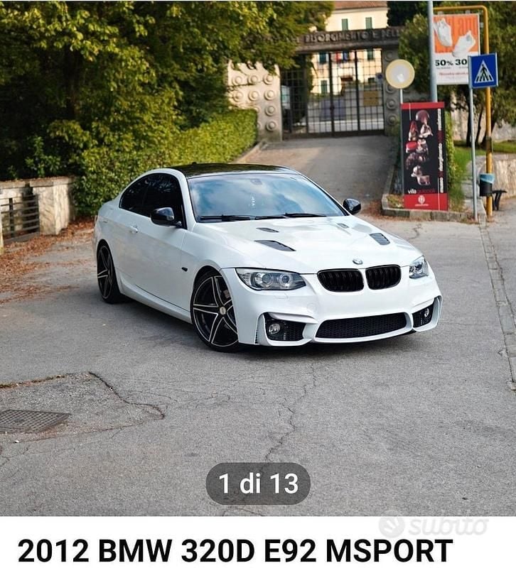 Usata BMW 320 M Sport 2012 Bianco Coupé