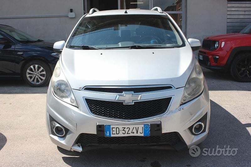 Usata Chevrolet Spark LT 82 CV (60 kW) 2010 Grigio Utilitaria