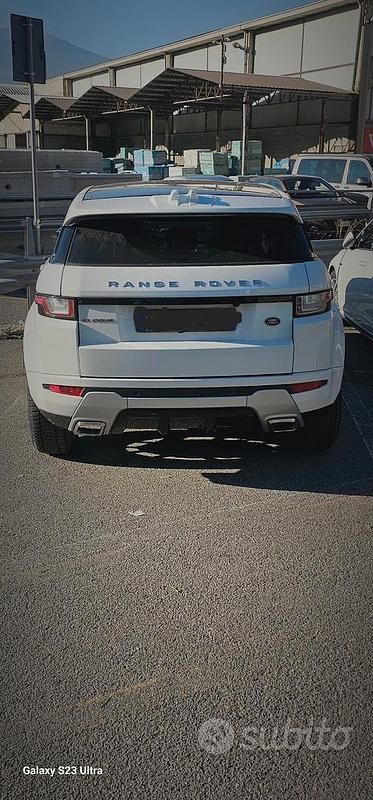 Usata Land Rover Range Rover evoque 150 CV (110 kW) 2017 Bianco SUV