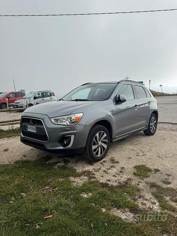 Usata Mitsubishi ASX Intense 116 CV (85 kW) 2015 Grigio SUV