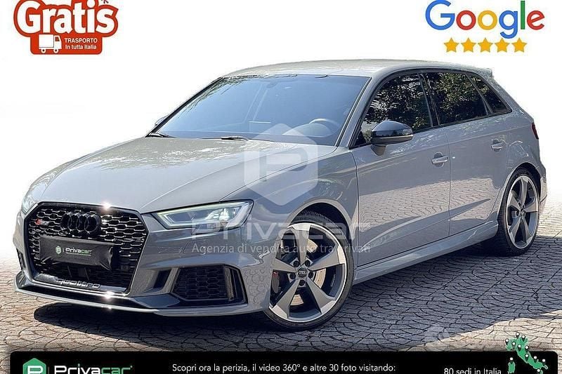 Usata Audi RS3 400 CV (294 kW) 2019 Grigio Berlina