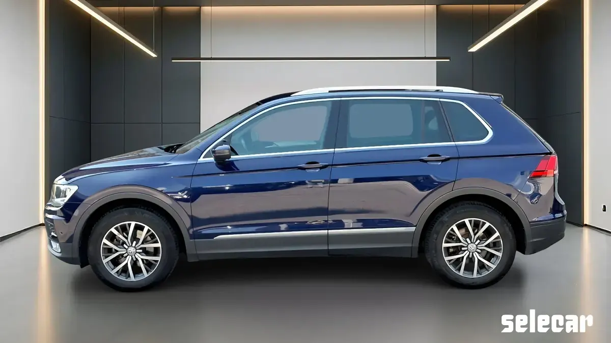 Usata VW Tiguan Business 125 CV (91 kW) 2017 2b silk blu metallizzato SUV