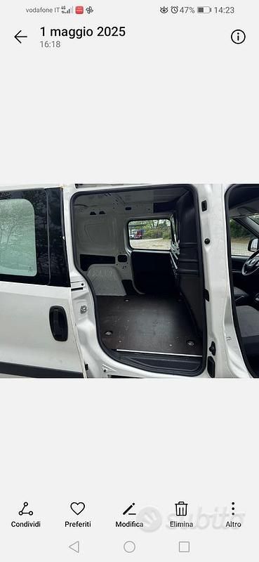 Usata Fiat Doblò 95 CV (69 kW) 2019 Bianco Monovolume
