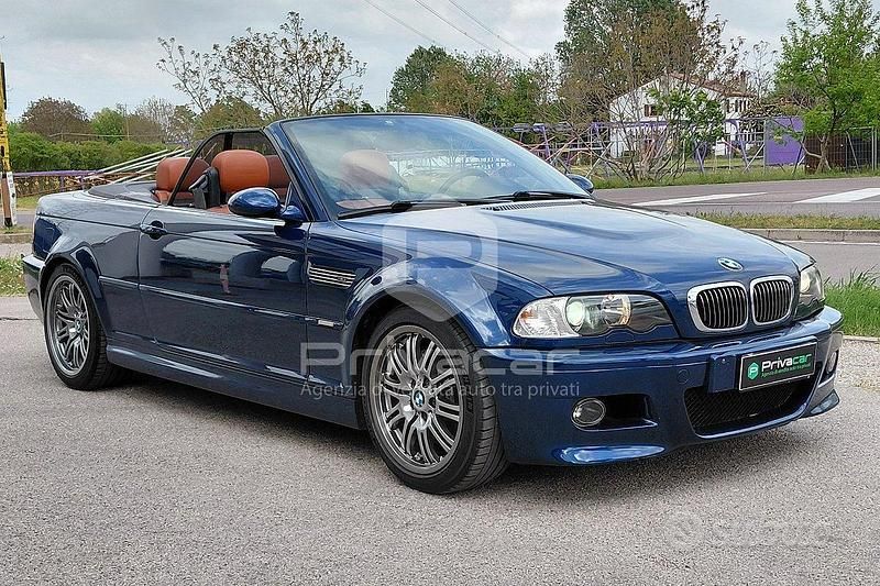 Usata BMW M3 Cabriolet 343 CV (252 kW) 2005 Blu Cabrio