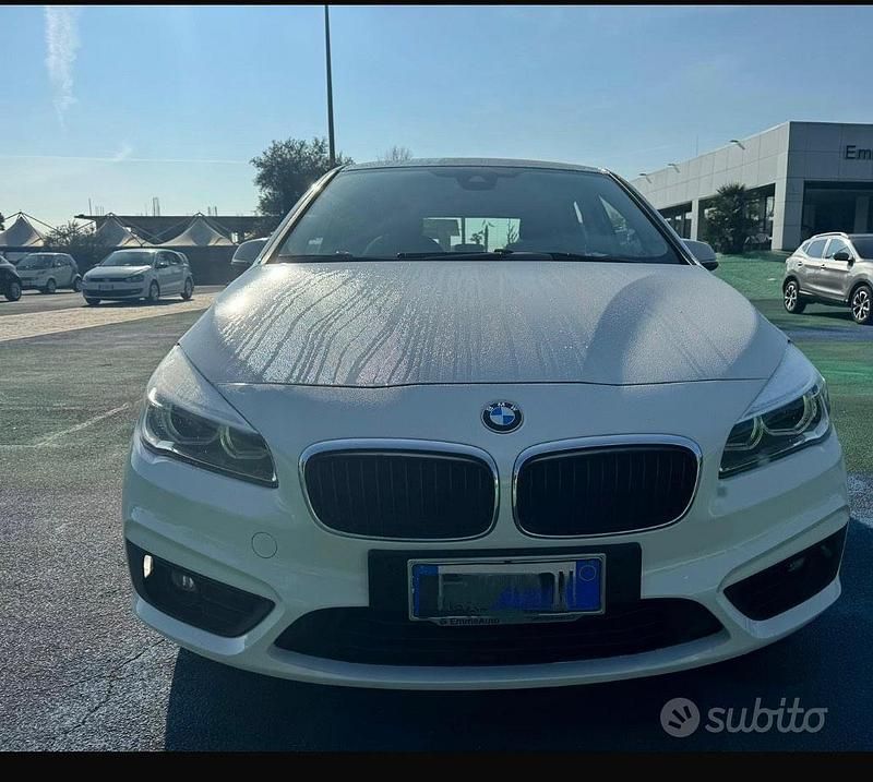 Usata BMW 216 116 CV (85 kW) 2015 Bianco Berlina
