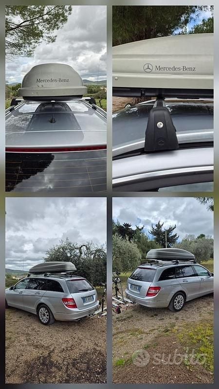 Usata Mercedes C220 Elegance 170 CV (125 kW) 2009 Grigio Station wagon