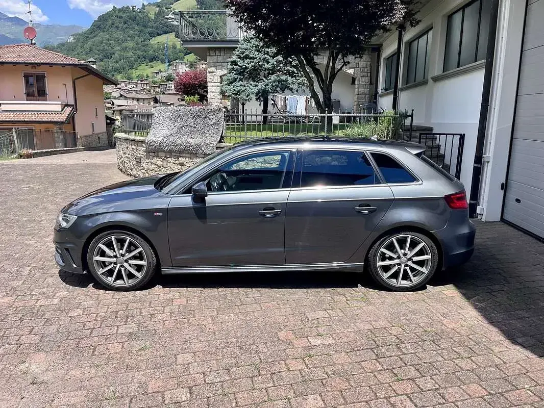 Usata Audi A3 S-Line 179 CV (131 kW) 2016 Grigio Berlina