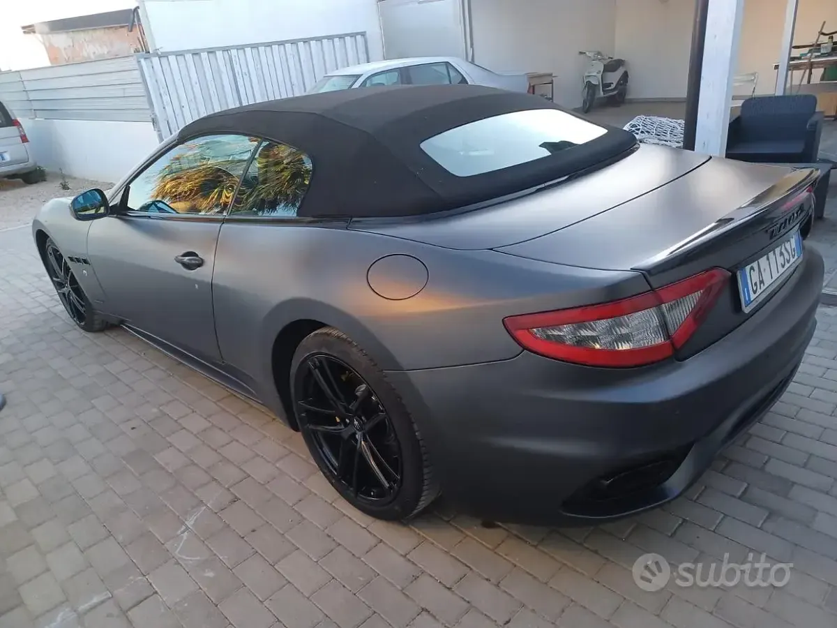 Usata Maserati GranCabrio 460 CV (338 kW) 2020 Grigio Cabrio