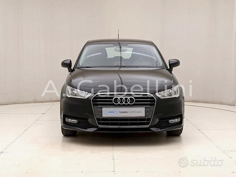 Usado Audi A1 90 CV (66 kW) 2016 Negro Utilitario