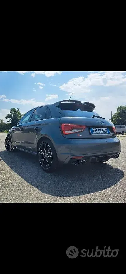 Usata Audi S1 231 CV (169 kW) 2015 Grigio Utilitaria