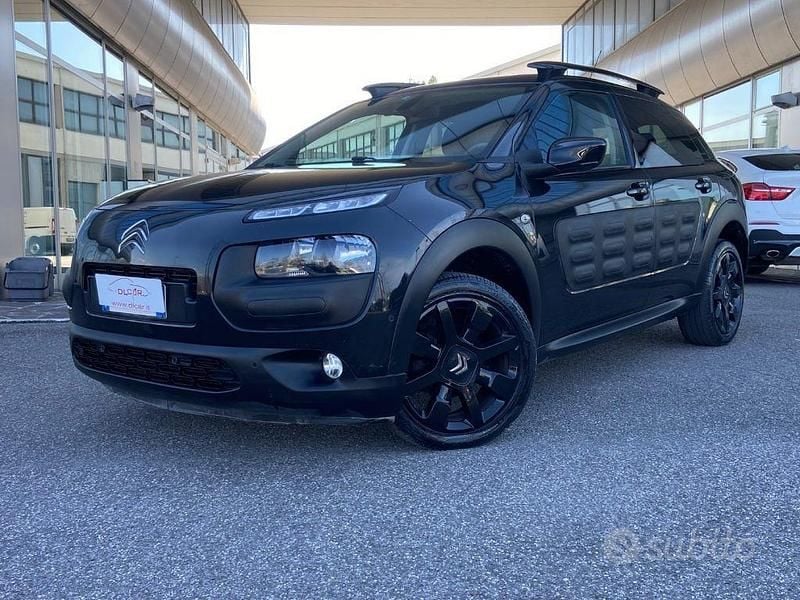 Usata Citroën C4 PureTech 82 CV (60 kW) 2016 Nero SUV