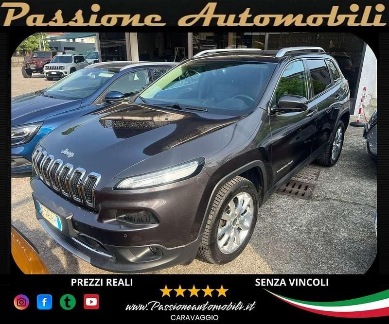 Usata Jeep Cherokee Limited 200 CV (147 kW) 2015 Nero SUV