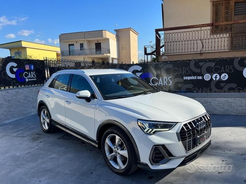 Usata Audi Q3 S-Line 150 CV (110 kW) 2019 Bianco SUV