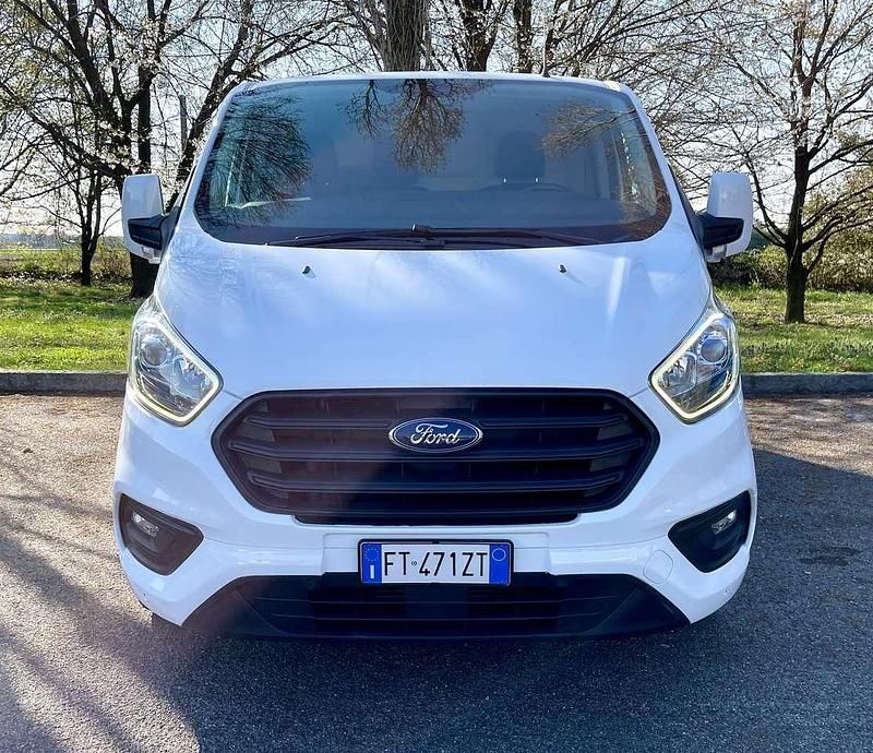 Usata Ford Transit Custom Trend 131 CV (96 kW) 2019 Bianco frozen pastello Furgone