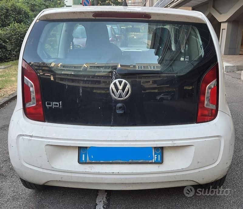 Usata VW up! 60 CV (44 kW) 2013 Bianco Utilitaria