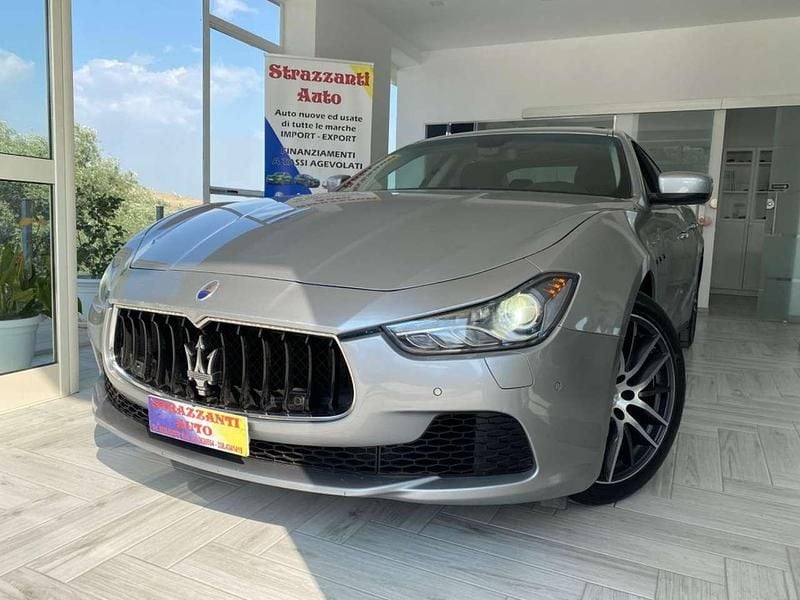 Usata Maserati Ghibli 275 CV (202 kW) 2015 Argento Coupé