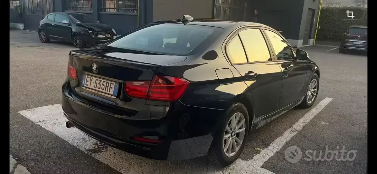 Usata BMW 318 150 CV (110 kW) 2015 Nero Berlina