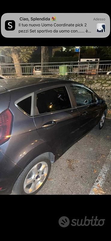 Usata Ford Fiesta 96 CV (70 kW) 2010 Blu Utilitaria