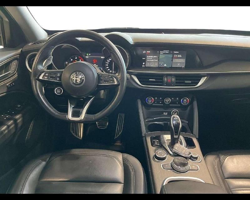 Usata Alfa Romeo Stelvio Ti 209 CV (153 kW) 2021 Verde SUV