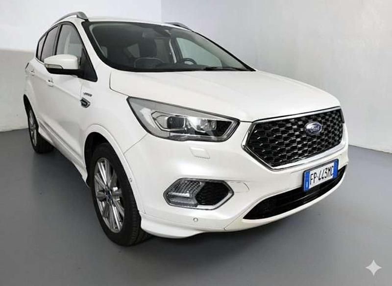 Usata Ford Kuga Vignale 150 CV (110 kW) 2018 Bianco SUV