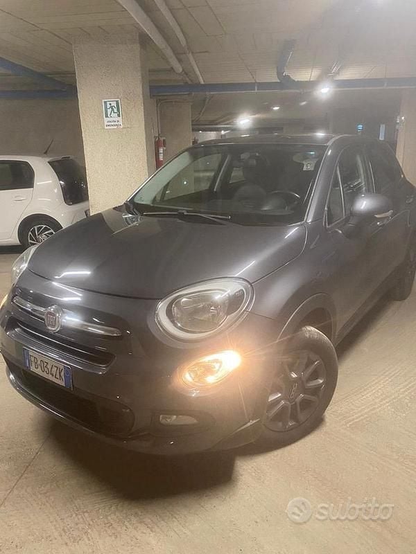 Usata Fiat 500X 95 CV (69 kW) 2016 Grigio SUV