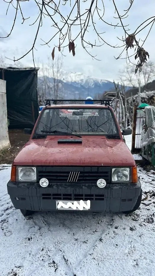 Usata Fiat Panda 39 CV (28 kW) 1998 Rosso Utilitaria