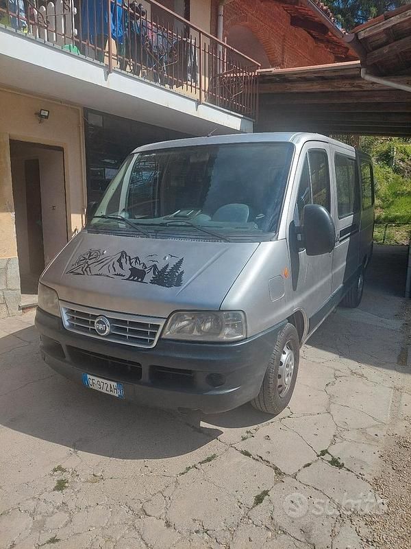 Usata Fiat Ducato 2003 Grigio Furgone