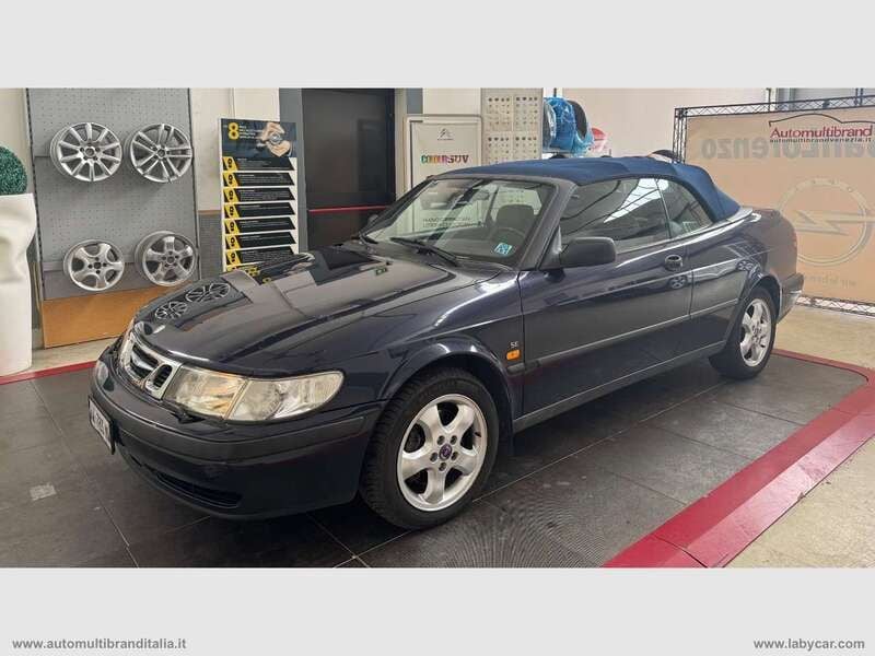 Nero Usata 1998 Saab 9-3 Cabriolet Cabrio | 4990 € (Buon prezzo) - Immagine 1/4