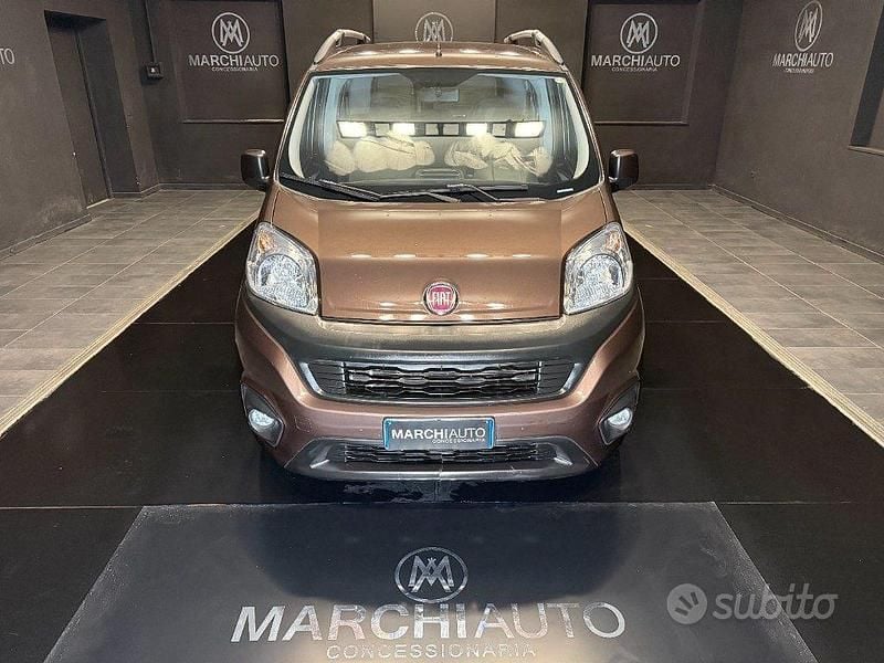 Usata Fiat Qubo Lounge 80 CV (58 kW) 2019 Marrone Monovolume