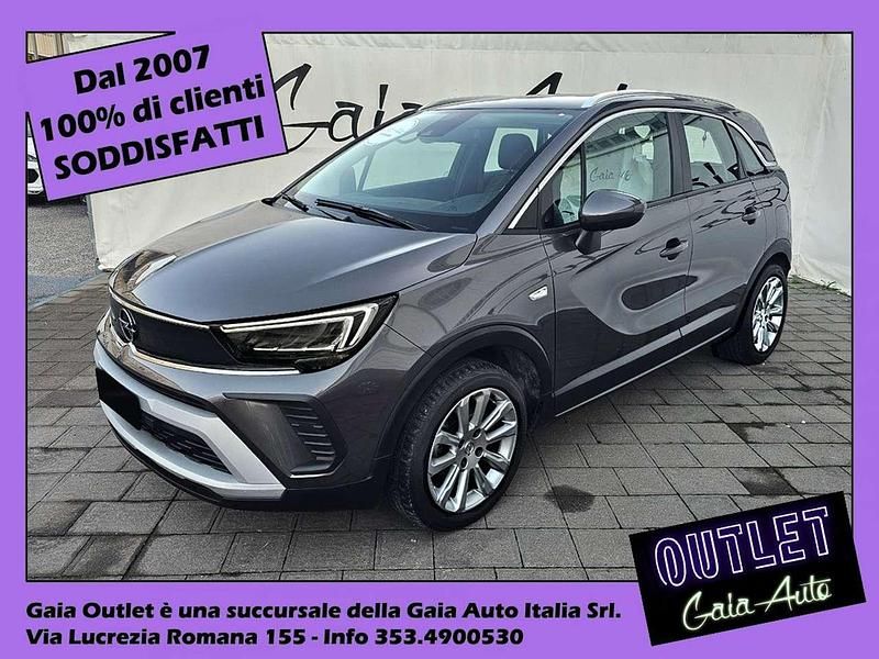 Usata Opel Crossland X Elegance 110 CV (80 kW) 2021 Grigio SUV