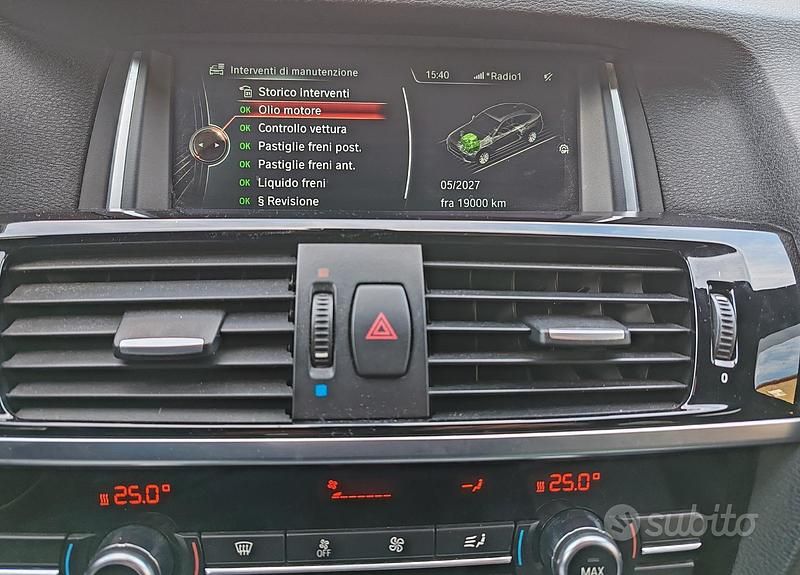 Usata BMW X4 M Sport 190 CV (139 kW) 2014 Blu SUV