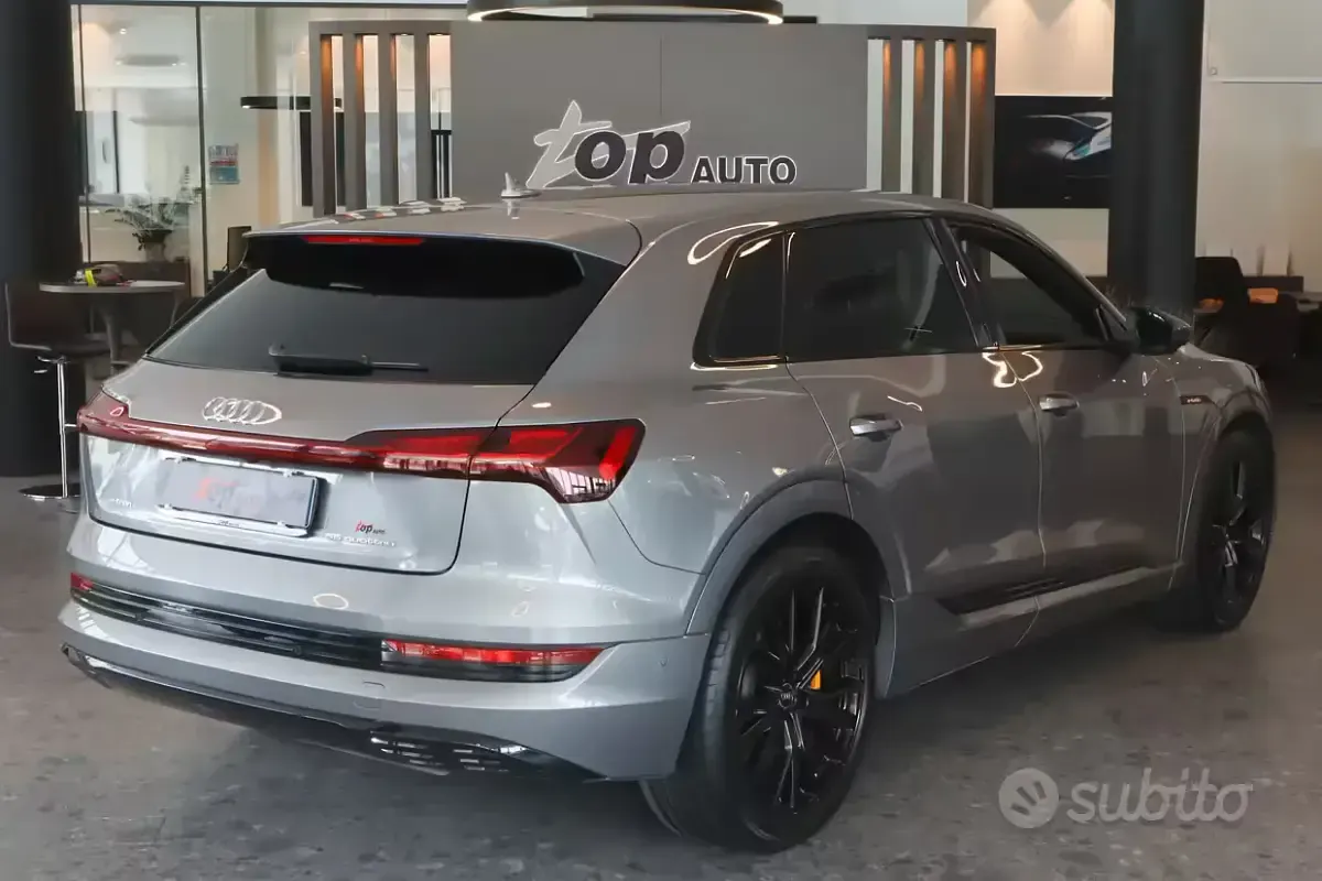 Usata Audi e-tron S-Line 225 kW (307 CV) 2022 Nero SUV