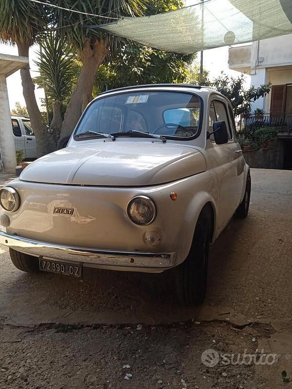 Usata Fiat 500 1960 Bianco Utilitaria