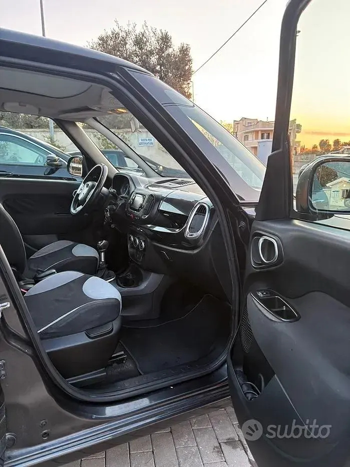 Usata Fiat 500L 85 CV (62 kW) 2013 Grigio Monovolume