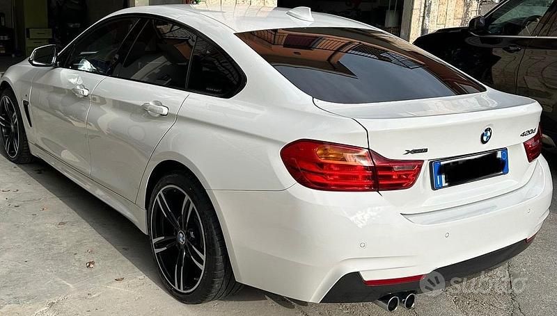 Usata BMW 420 Coupé Sport Line 190 CV (139 kW) 2015 Bianco Coupé