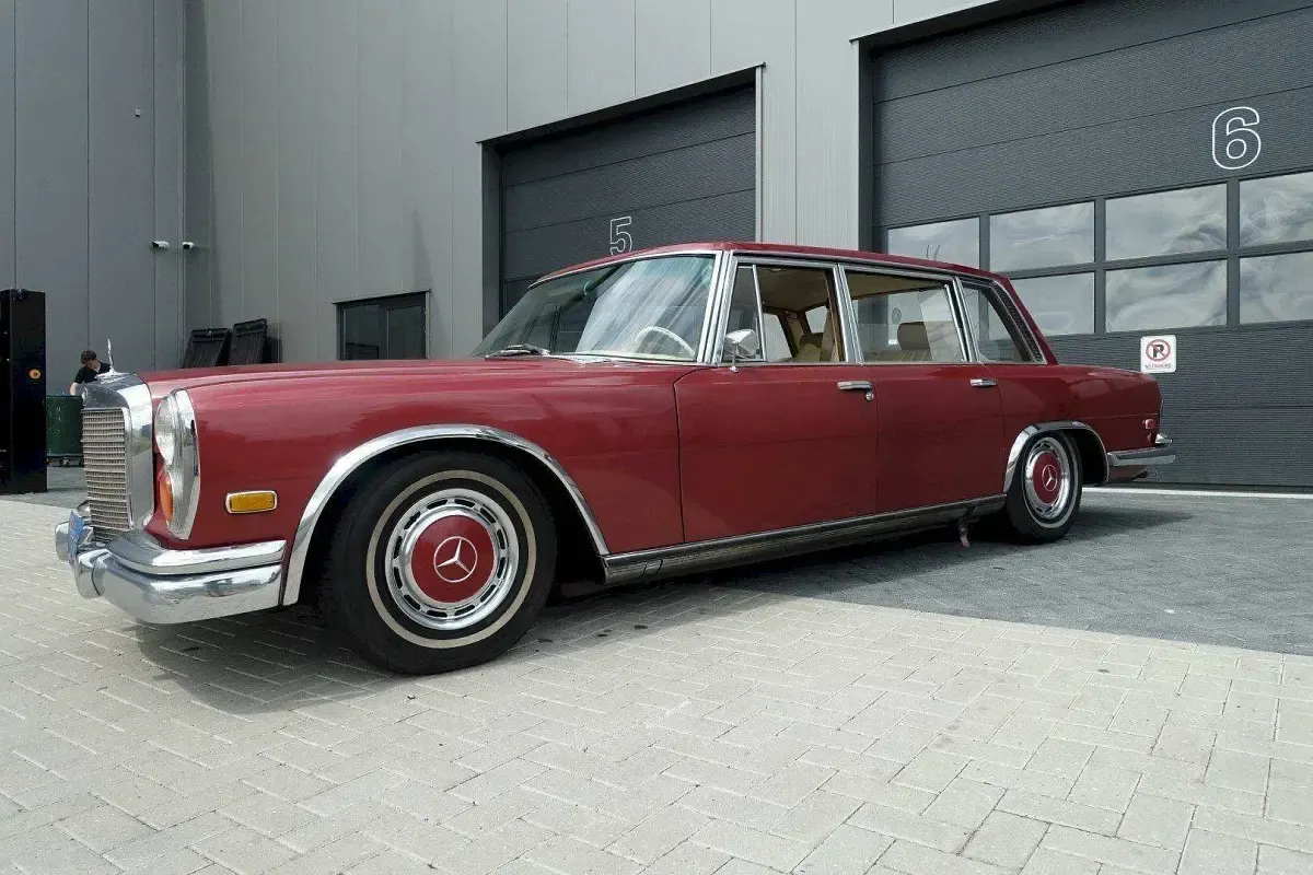 Usata Mercedes 600 250 CV (183 kW) 1969 Rosso Berlina