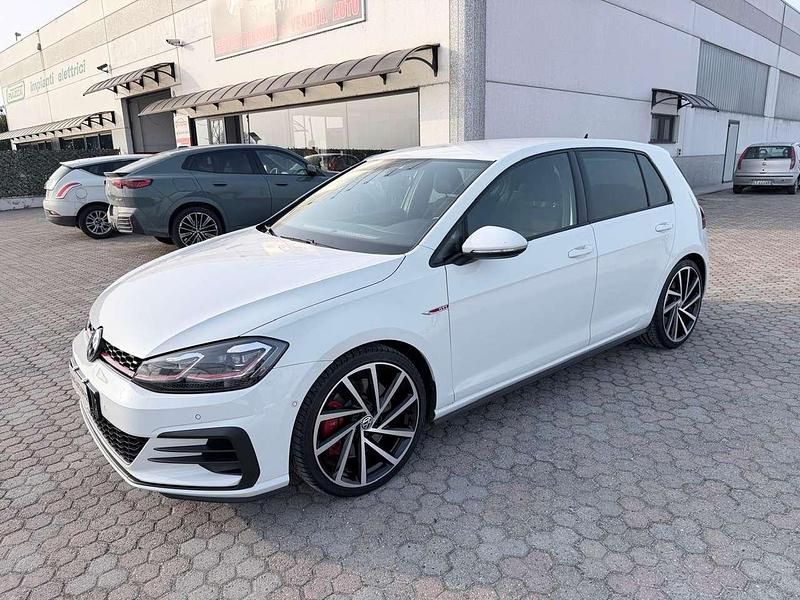 Usata VW Golf VII GTI 245 CV (180 kW) 2018 Bianco Berlina
