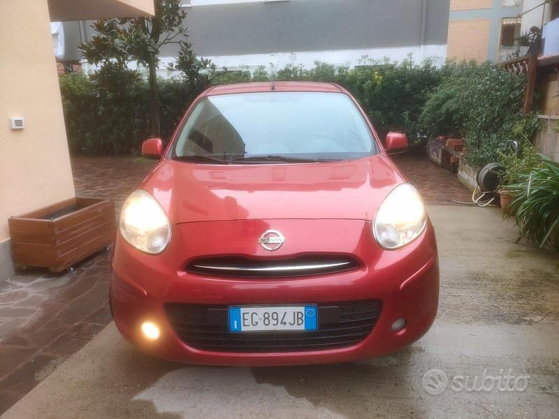 Usata Nissan Micra 2011 Rosso Berlina