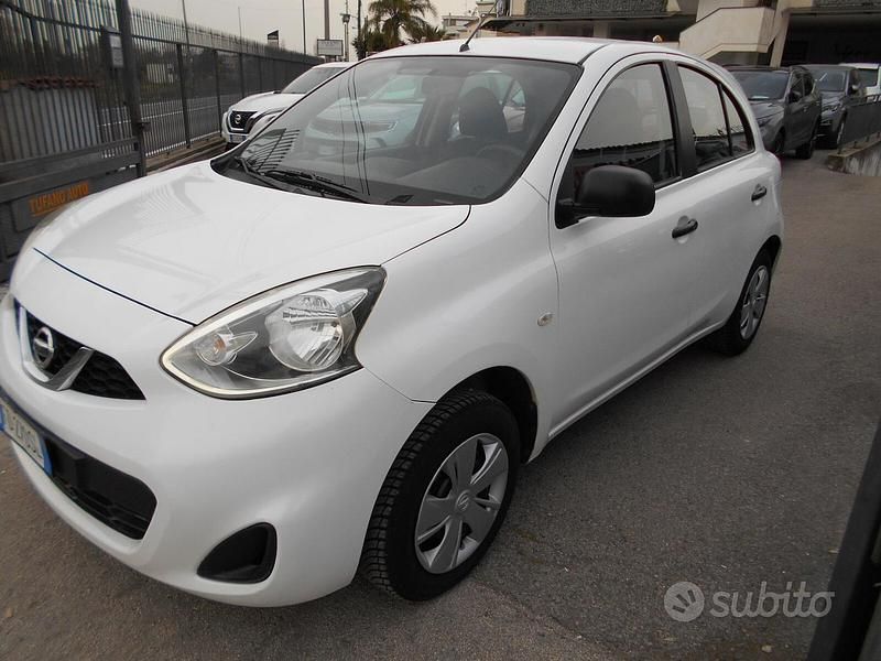 Usata Nissan Micra Comfort 80 CV (58 kW) 2016 Bianco Utilitaria