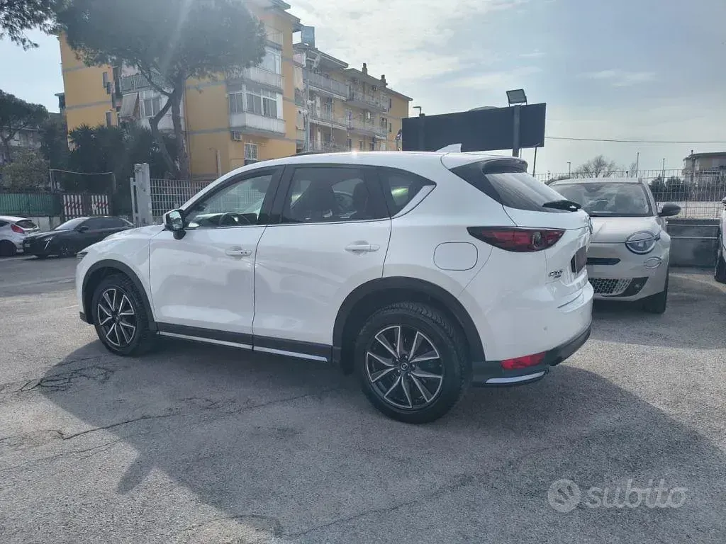 Gebraucht Mazda CX-5 Exclusive 175 PS (128 kW) 2018 Weiß SUV