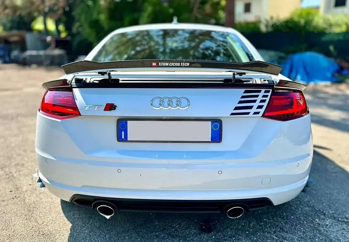 Usata Audi TT S-Line 184 CV (135 kW) 2014 Bianco Coupé