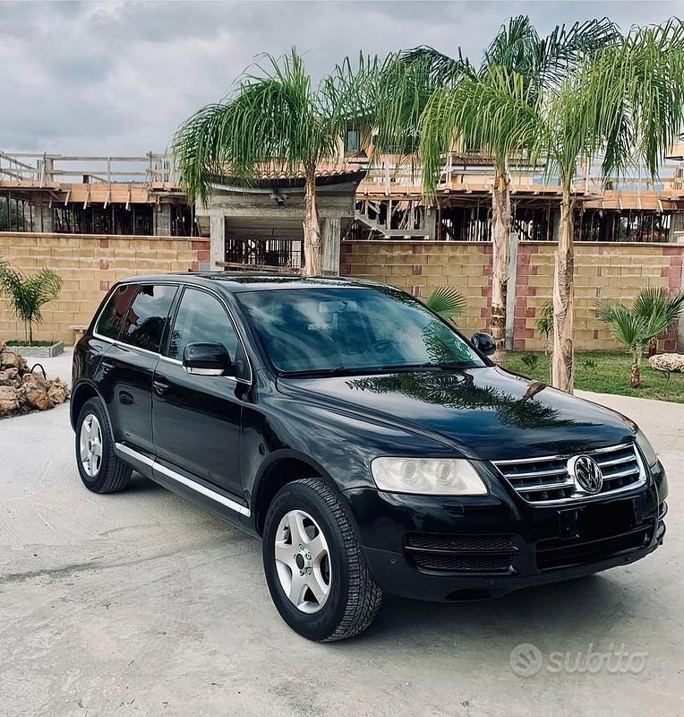 Usata VW Touareg R 174 CV (127 kW) 2005 Nero SUV