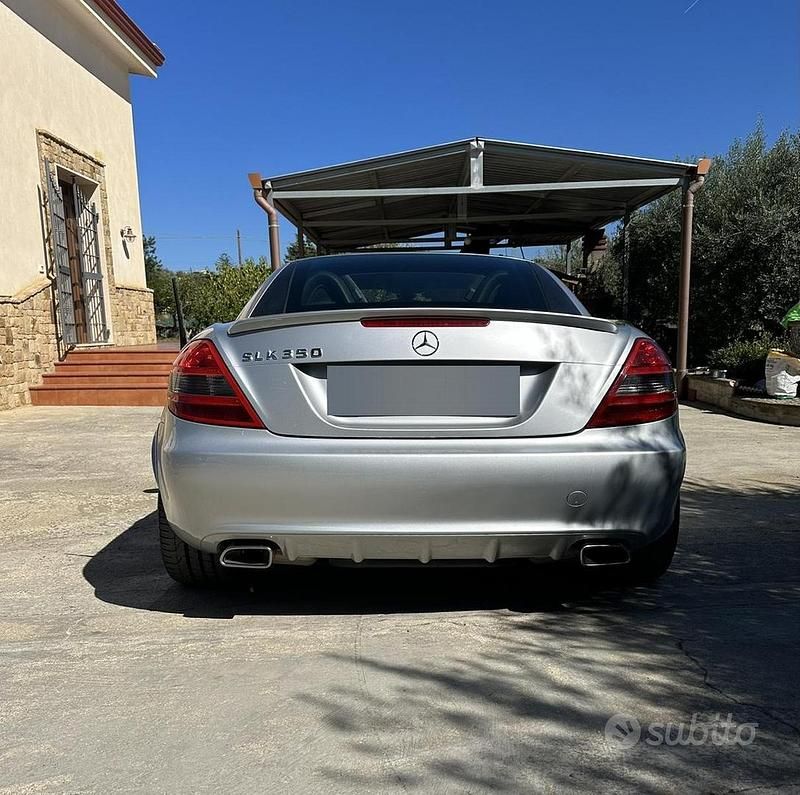 Usata Mercedes SLK350 305 CV (224 kW) 2008 Grigio Cabrio