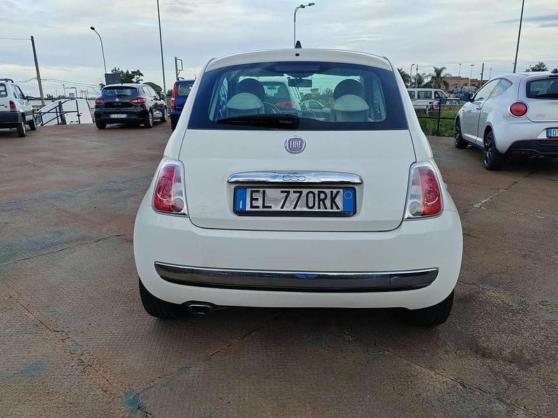 Usata Fiat 500 Lounge 95 CV (69 kW) 2012 Bianco Utilitaria