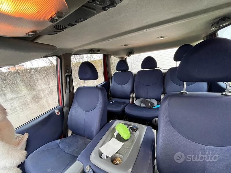 Usata Fiat Multipla 1999 Rosso Monovolume